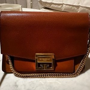 Givenchy Flap Bag Leather with Suede Small